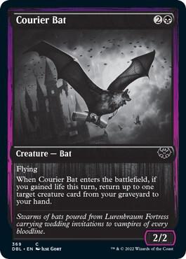 Courier Bat - 369: Innistrad: Double Feature