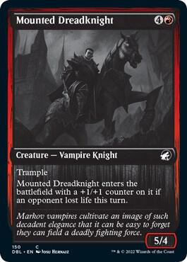Mounted Dreadknight - 150: Innistrad: Double Feature