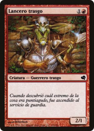 Goblin Piker (Spanish) - "Lancero trasgo" - 106: Magic Encyclopedia 2011 (Salvat)