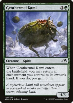 Geothermal Kami - 186: Kamigawa: Neon Dynasty