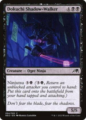 Dokuchi Shadow-Walker - 94: Kamigawa: Neon Dynasty
