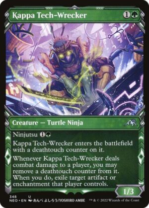 Kappa Tech-Wrecker (Showcase) - 348: Kamigawa: Neon Dynasty