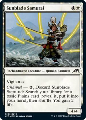 Sunblade Samurai - 39: Kamigawa: Neon Dynasty