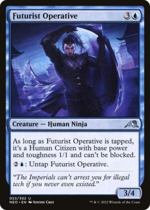 Futurist Operative - 53: Kamigawa: Neon Dynasty