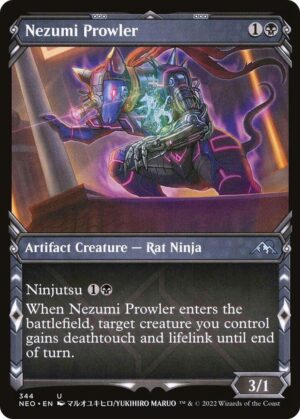 Nezumi Prowler (Showcase) - 344: Kamigawa: Neon Dynasty