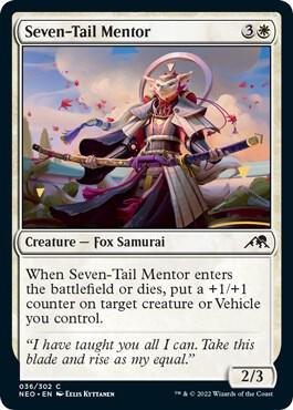 Seven-Tail Mentor - 36: Kamigawa: Neon Dynasty