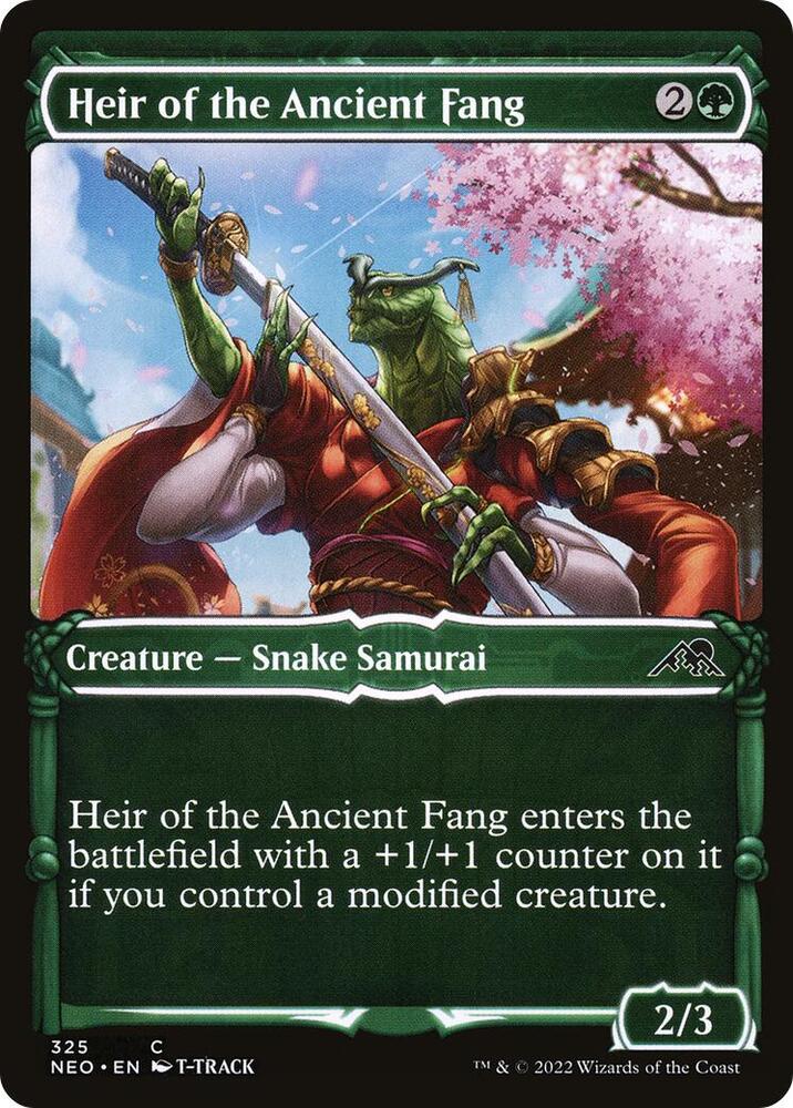 Heir of the Ancient Fang (Showcase) - 325: Kamigawa: Neon Dynasty