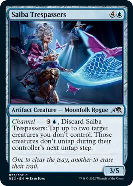 Saiba Trespassers - 77: Kamigawa: Neon Dynasty