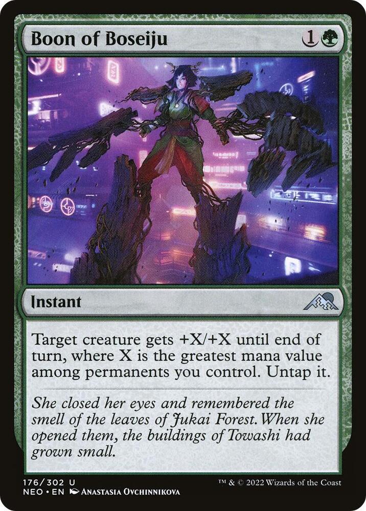 Boon of Boseiju - 176: Kamigawa: Neon Dynasty