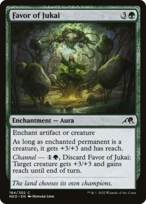 Favor of Jukai - 184: Kamigawa: Neon Dynasty