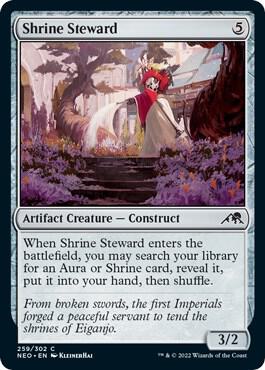 Shrine Steward - 259: Kamigawa: Neon Dynasty