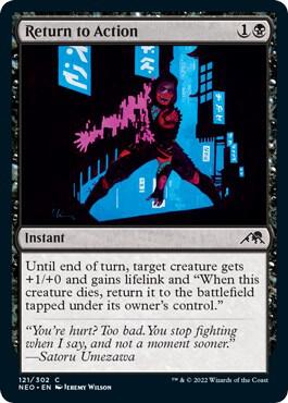 Return to Action - 121: Kamigawa: Neon Dynasty