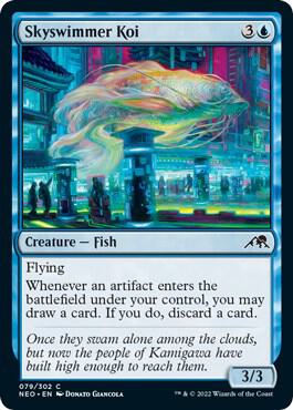 Skyswimmer Koi - 79: Kamigawa: Neon Dynasty