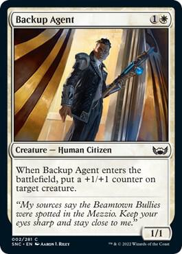 Backup Agent - 2: Streets of New Capenna