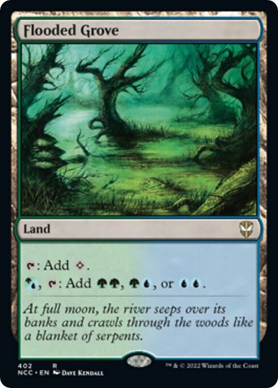 Flooded Grove - 402: Commander: Streets of New Capenna