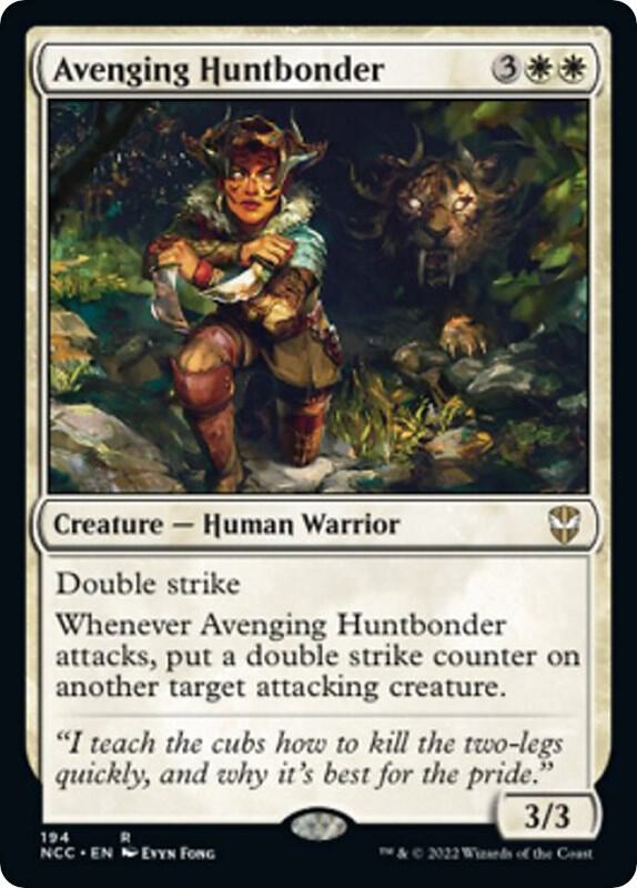 Avenging Huntbonder - 194: Commander: Streets of New Capenna