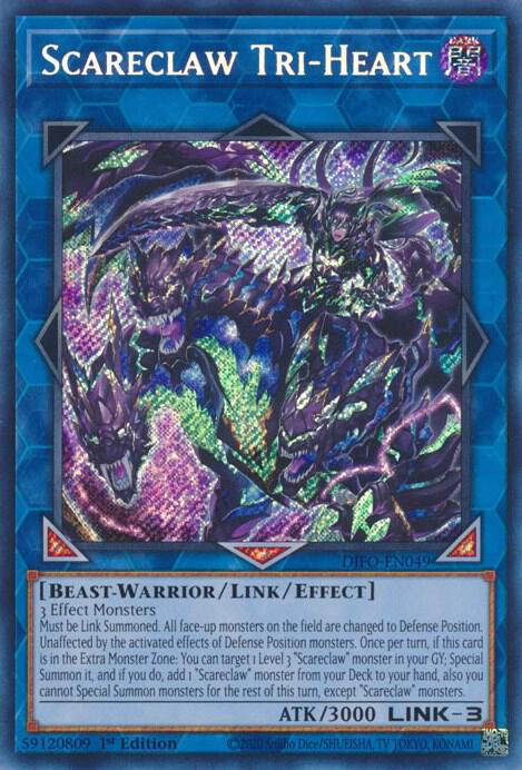 Scareclaw Tri-Heart - DIFO-EN049: Dimension Force