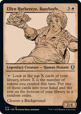 Ellyn Harbreeze, Busybody (Showcase) - 377: Commander Legends: Battle for Baldur's Gate