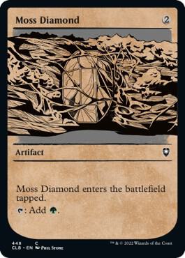 Moss Diamond (Showcase) - 448: Commander Legends: Battle for Baldur's Gate