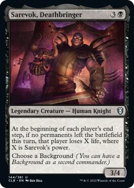 Sarevok, Deathbringer - 144: Commander Legends: Battle for Baldur's Gate