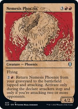 Nemesis Phoenix (Showcase) - 403: Commander Legends: Battle for Baldur's Gate