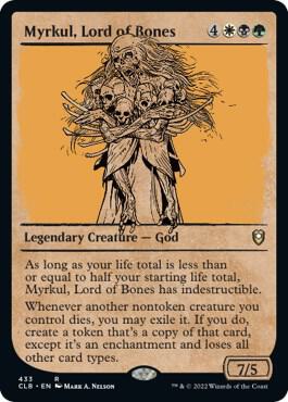 Myrkul, Lord of Bones (Showcase) - 433: Commander Legends: Battle for Baldur's Gate