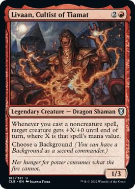 Livaan, Cultist of Tiamat - 188: Commander Legends: Battle for Baldur's Gate