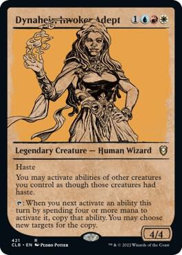 Dynaheir, Invoker Adept (Showcase) - 421: Commander Legends: Battle for Baldur's Gate