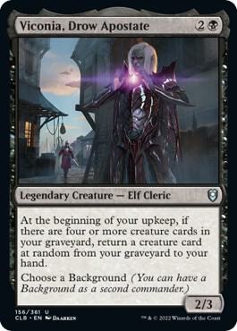 Viconia, Drow Apostate - 156: Commander Legends: Battle for Baldur's Gate