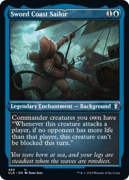 Sword Coast Sailor (Foil Etched) - 489: Commander Legends: Battle for Baldur's Gate