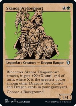 Skanos Dragonheart (Showcase) - 410: Commander Legends: Battle for Baldur's Gate