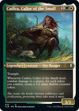 Cadira, Caller of the Small (Foil Etched) - 528: Commander Legends: Battle for Baldur's Gate