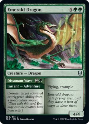Emerald Dragon - 229: Commander Legends: Battle for Baldur's Gate