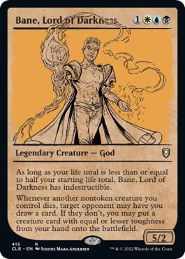 Bane, Lord of Darkness (Showcase) - 415: Commander Legends: Battle for Baldur's Gate