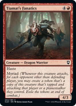 Tiamat's Fanatics - 202: Commander Legends: Battle for Baldur's Gate
