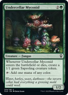Undercellar Myconid - 259: Commander Legends: Battle for Baldur's Gate
