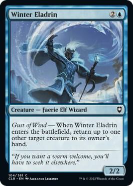 Winter Eladrin - 104: Commander Legends: Battle for Baldur's Gate