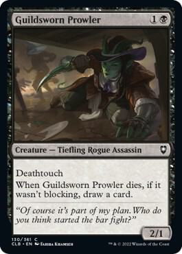 Guildsworn Prowler - 130: Commander Legends: Battle for Baldur's Gate