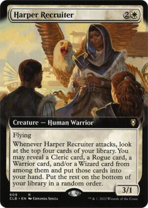 Harper Recruiter (Extended Art) - 609: Commander Legends: Battle for Baldur's Gate