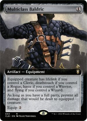 Multiclass Baldric (Extended Art) - 644: Commander Legends: Battle for Baldur's Gate