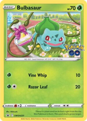 Bulbasaur - SWSH231 - SWSH231: SWSH: Sword & Shield Promo Cards