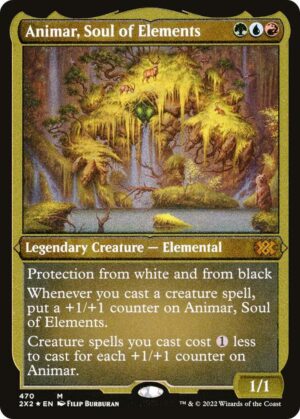 Animar, Soul of Elements (Foil Etched) - 470: Double Masters 2022
