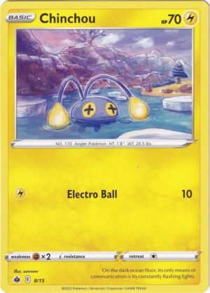 Chinchou - 8/15 - 008/015: McDonald's Promos 2022