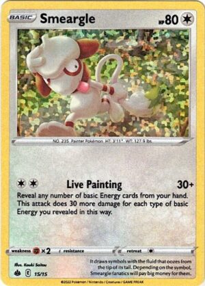 Smeargle - 15/15 - 015/015: McDonald's Promos 2022