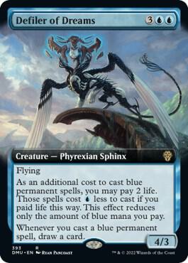 Defiler of Dreams (Extended Art) - 393: Dominaria United
