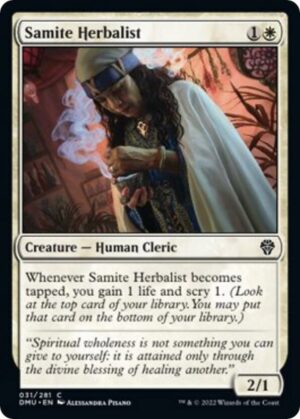 Samite Herbalist - 31: Dominaria United