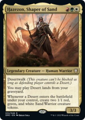 Hazezon, Shaper of Sand - 32: Commander: Dominaria United