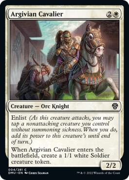 Argivian Cavalier - 4: Dominaria United