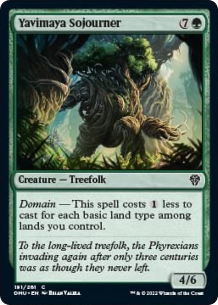 Yavimaya Sojourner - 191: Dominaria United