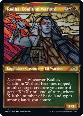Radha, Coalition Warlord (Showcase) - 310: Dominaria United